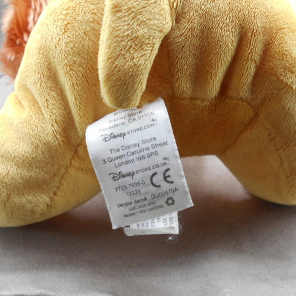 Authentic Disney Store Lady the Cocker Spaniel Lady & The Tramp 11" Plush - Picture 8 of 8